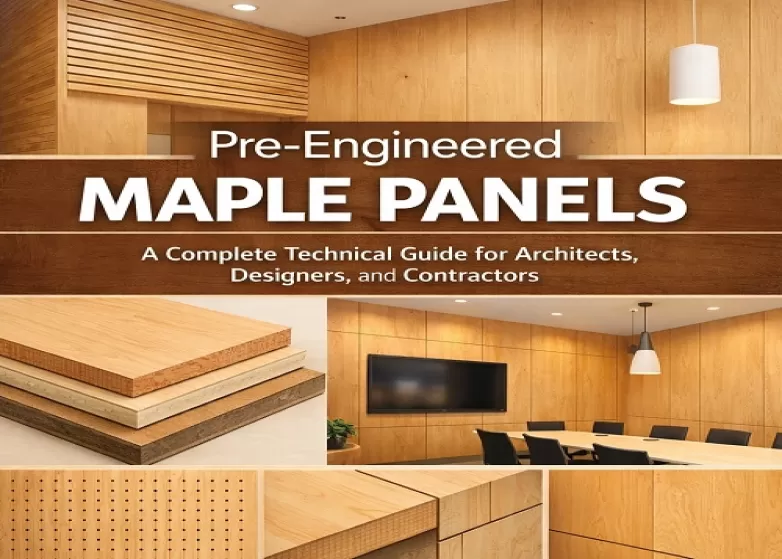 Panneaux en érable préconçus : Guide technique complet pour les architectes, designers et entrepreneurs