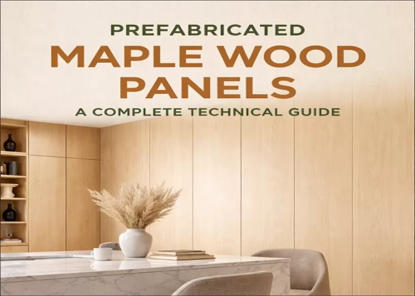 Panneaux préfabriqués en érable : guide technique complet